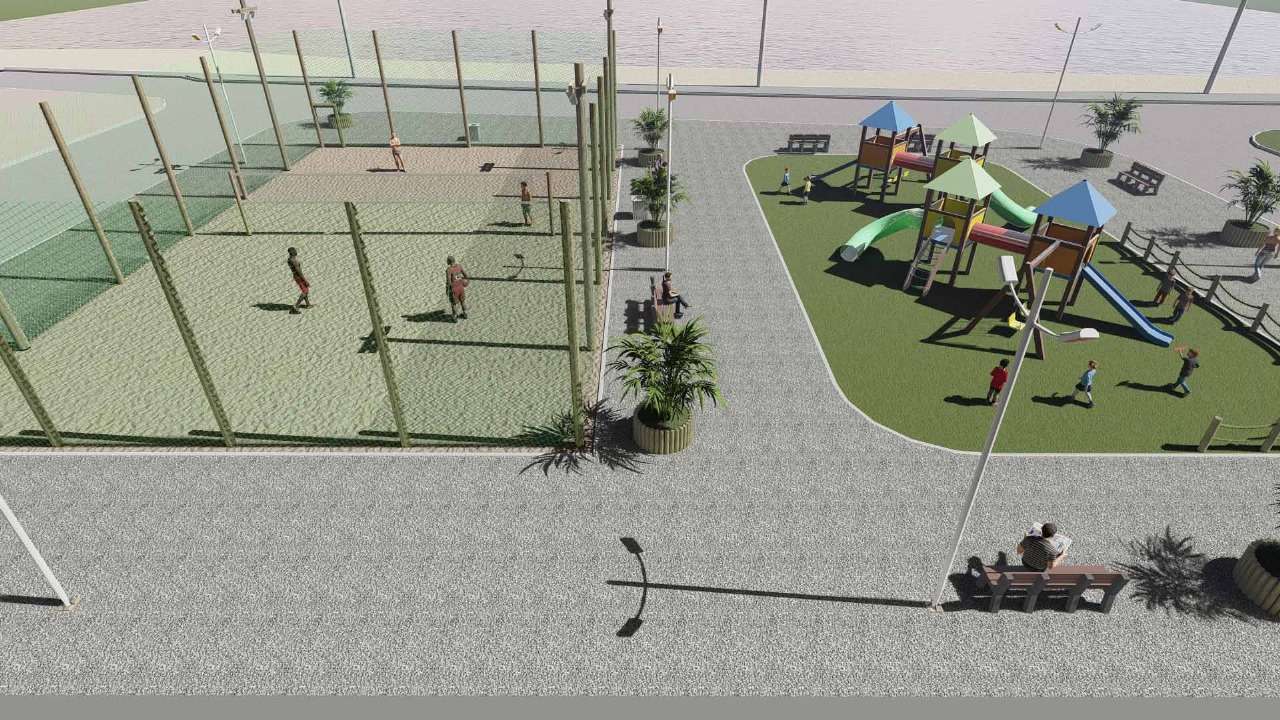 Anchieta inicia construção de nova praça no bairro Vila Samarco