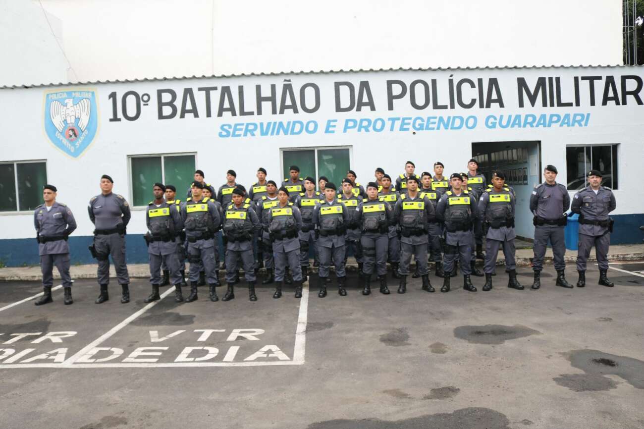 Guarapari recebe 31 novos policiais militares para reforçar segurança nas ruas