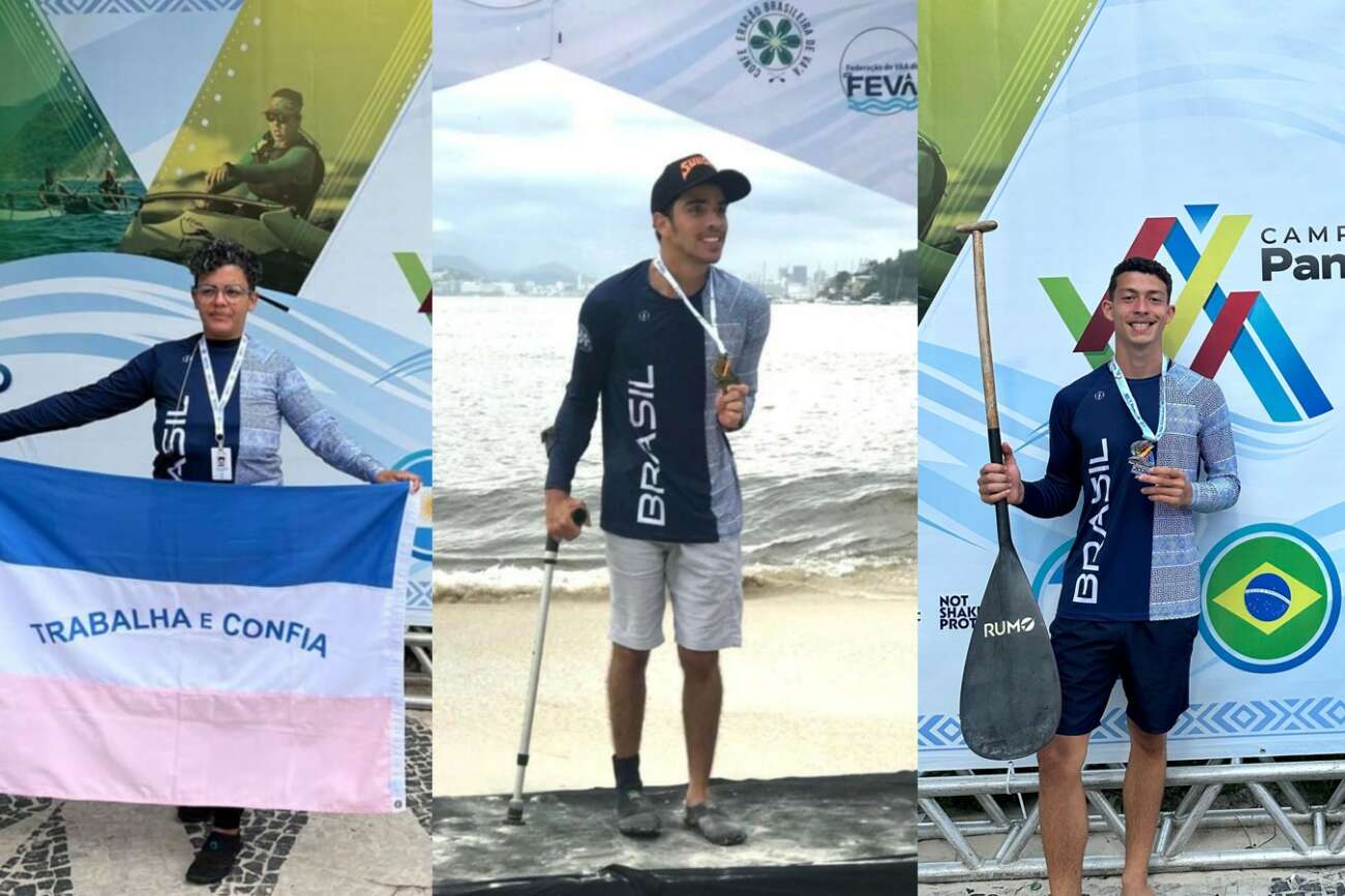Atletas de Guarapari são destaque no Campeonato Pan-Americano de Canoa Havaiana