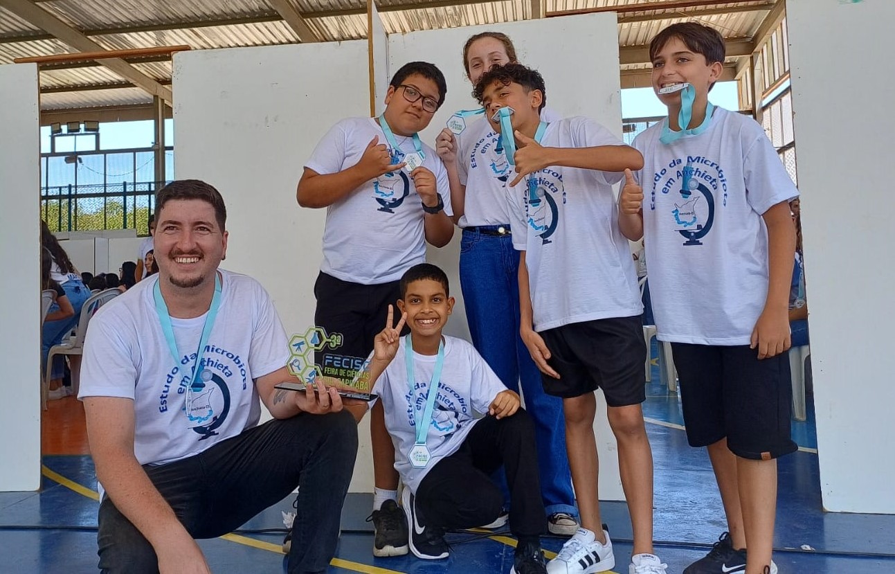 Projetos de escolas municipais de Anchieta conquistam prêmios na Feira de Ciências Sul Capixaba