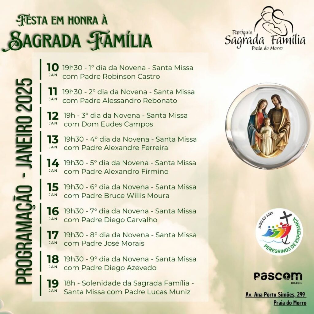 Festa Paroquia Sagrada Familia