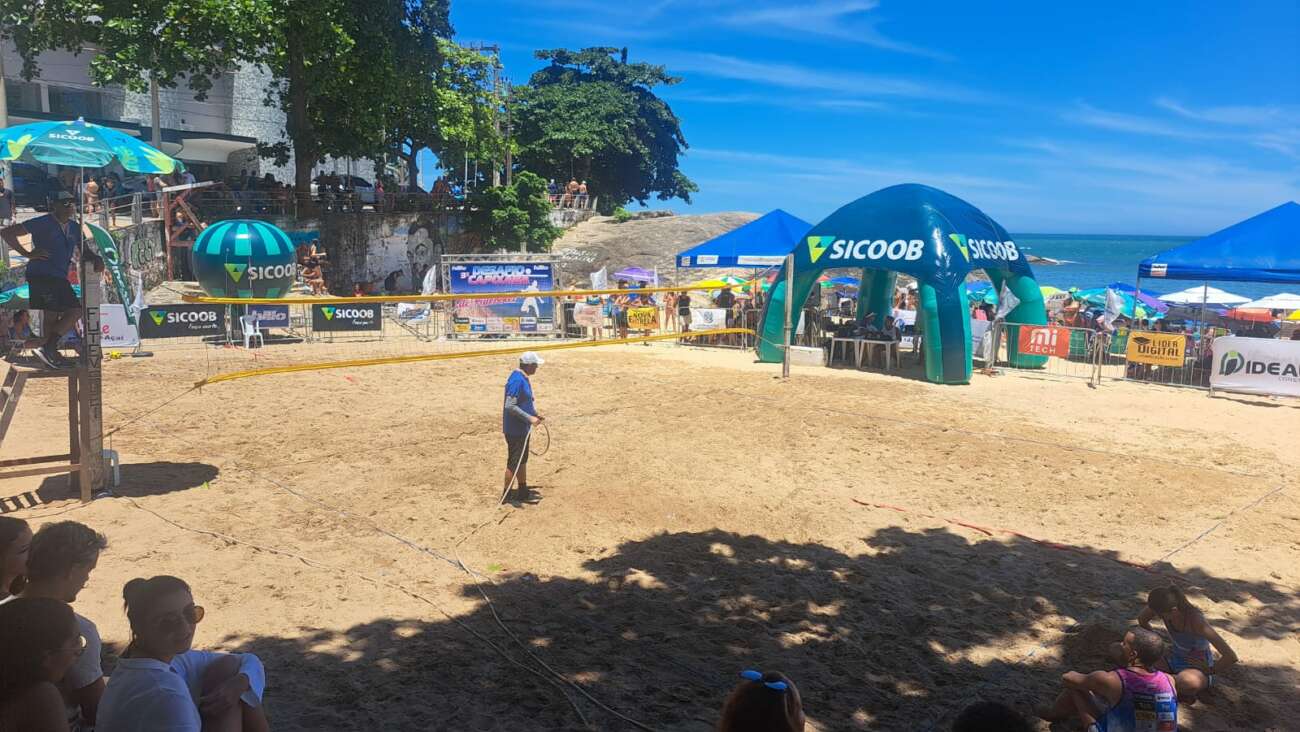Torneio de vôlei de praia reúne destaques nacionais e jovens talentos em Guarapari