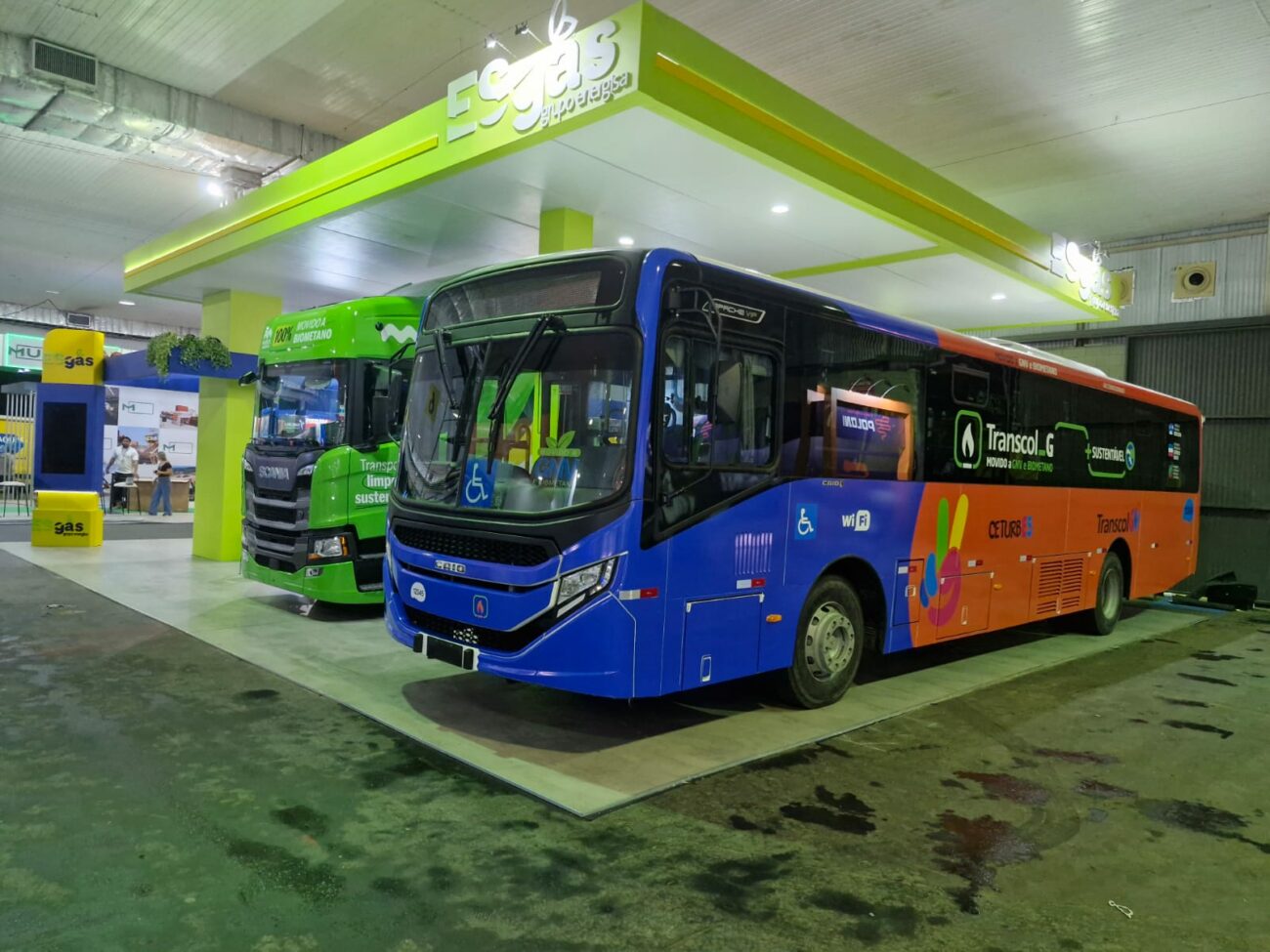 Ônibus a gás: ES Gás apresenta soluções para transporte sustentável na Modal Expo 2025