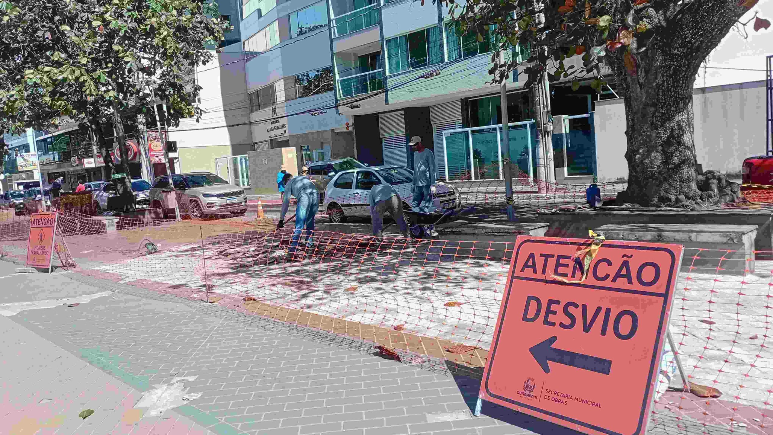 Revitalização de calçadão no Centro é comemorada por moradores e comerciantes de Guarapari
