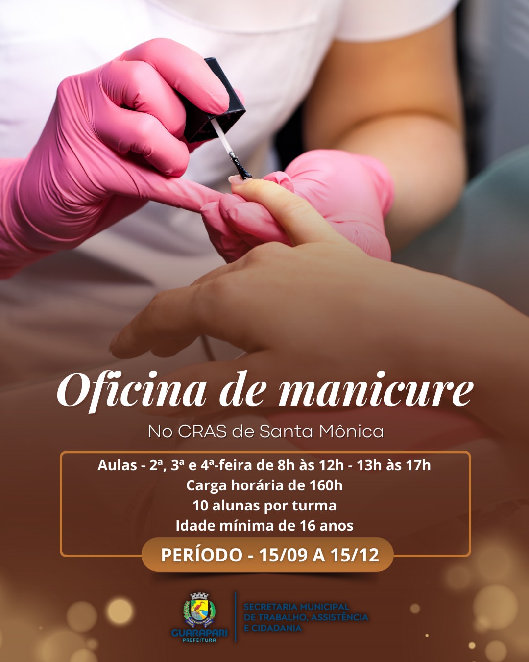 Guarapari: vagas abertas para oficina de manicure no CRAS de Santa Mônica 2 SnapInsta.to 531798057 18357159376153895 8087434340576434071 n