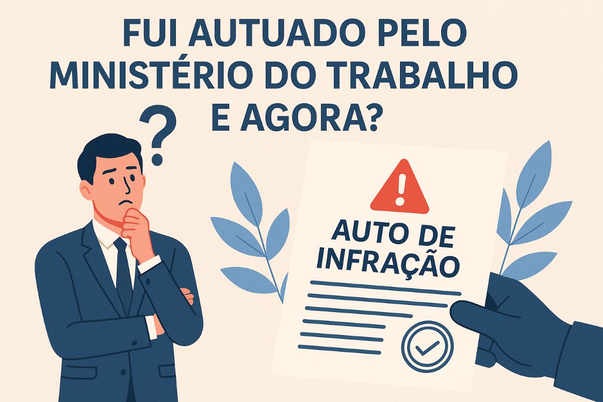 Imagem Fui autuado pelo Ministerio do Trabalho e agora