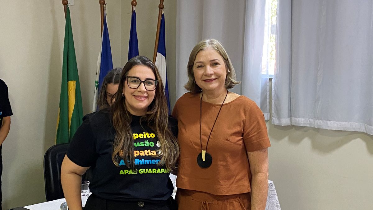 Apae Guarapari realiza eleição e define nova diretoria para o triênio 2026–2028 1 Ana CArolina e Luciane Padua 1