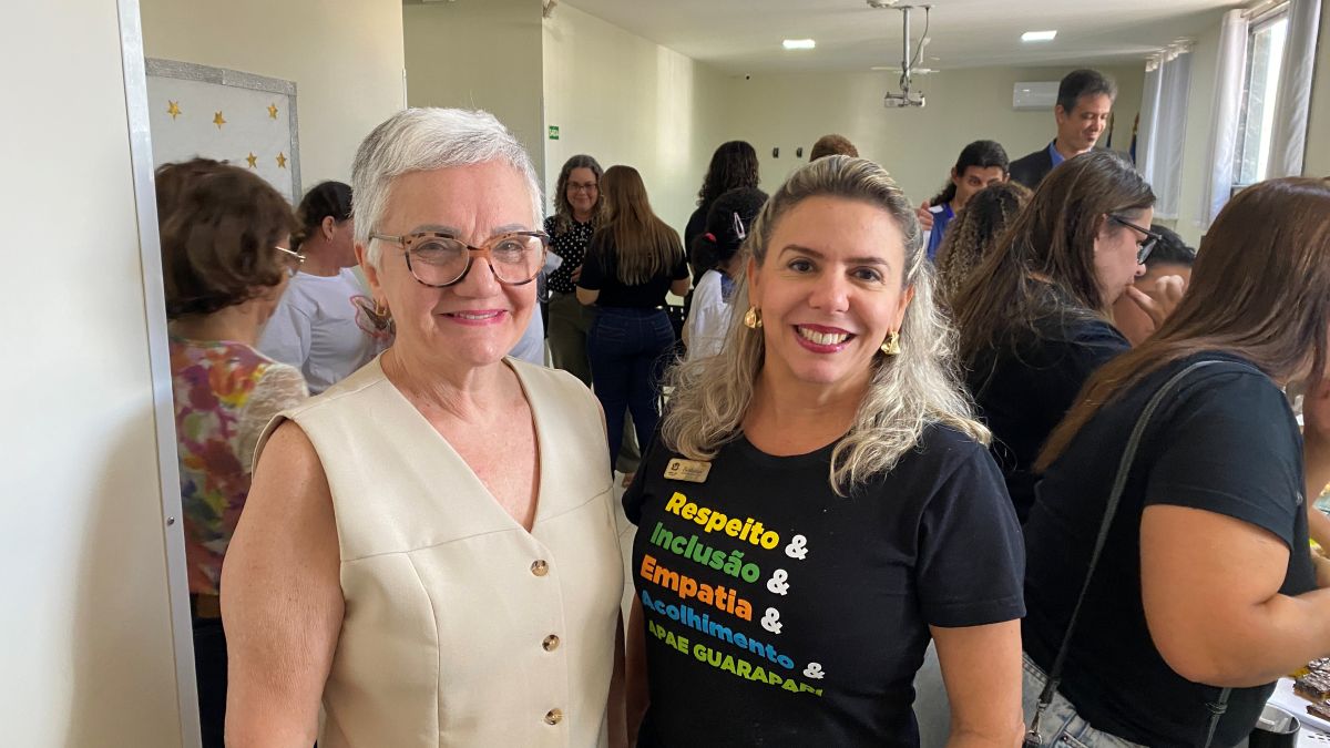 Apae Guarapari realiza eleição e define nova diretoria para o triênio 2026–2028 2 Tania Prado e Bethamia Valadao