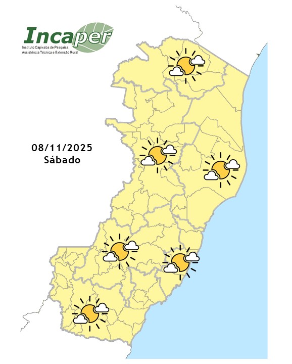 Tempo aberto em um dia, chuva no outro: fim de semana em Guarapari com cenários diferentes 2 icones7