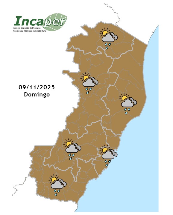 Tempo aberto em um dia, chuva no outro: fim de semana em Guarapari com cenários diferentes 3 icones8
