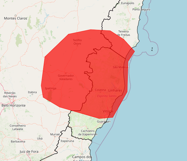 Instituto emite alertas de chuva intensa e tempestade para Guarapari 2 Captura de tela 2025 12 03 105817 1