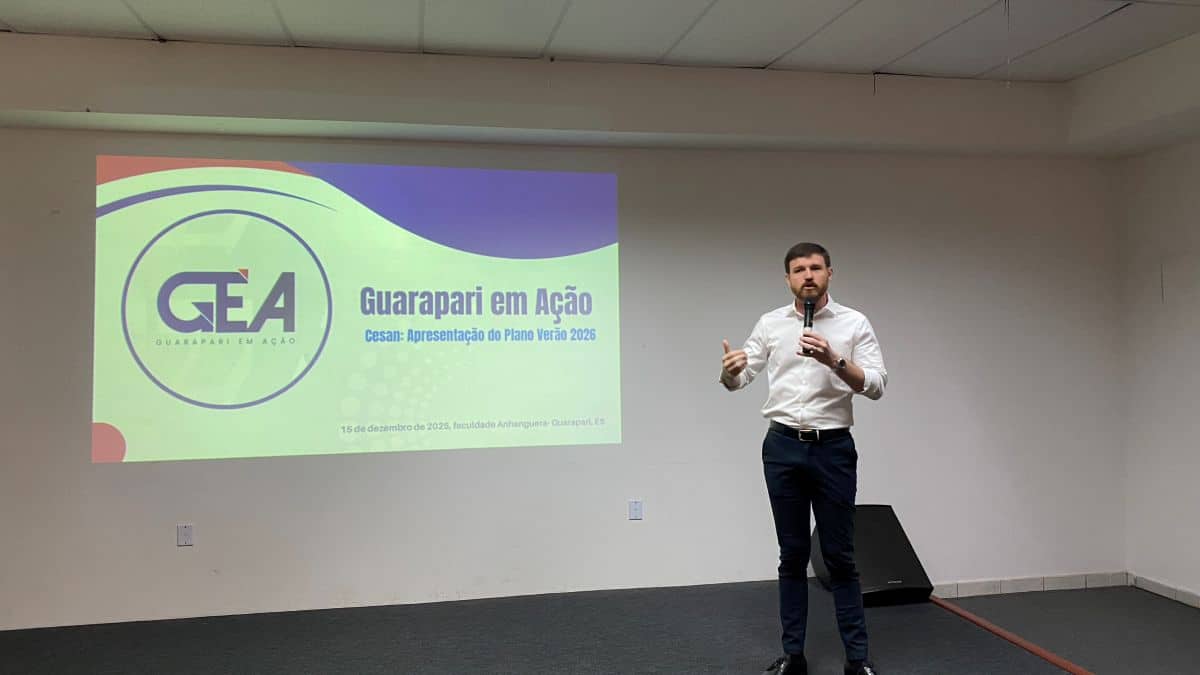 Cesan lança Plano Verão 2026 com foco em segurança hídrica durante a alta temporada em Guarapari