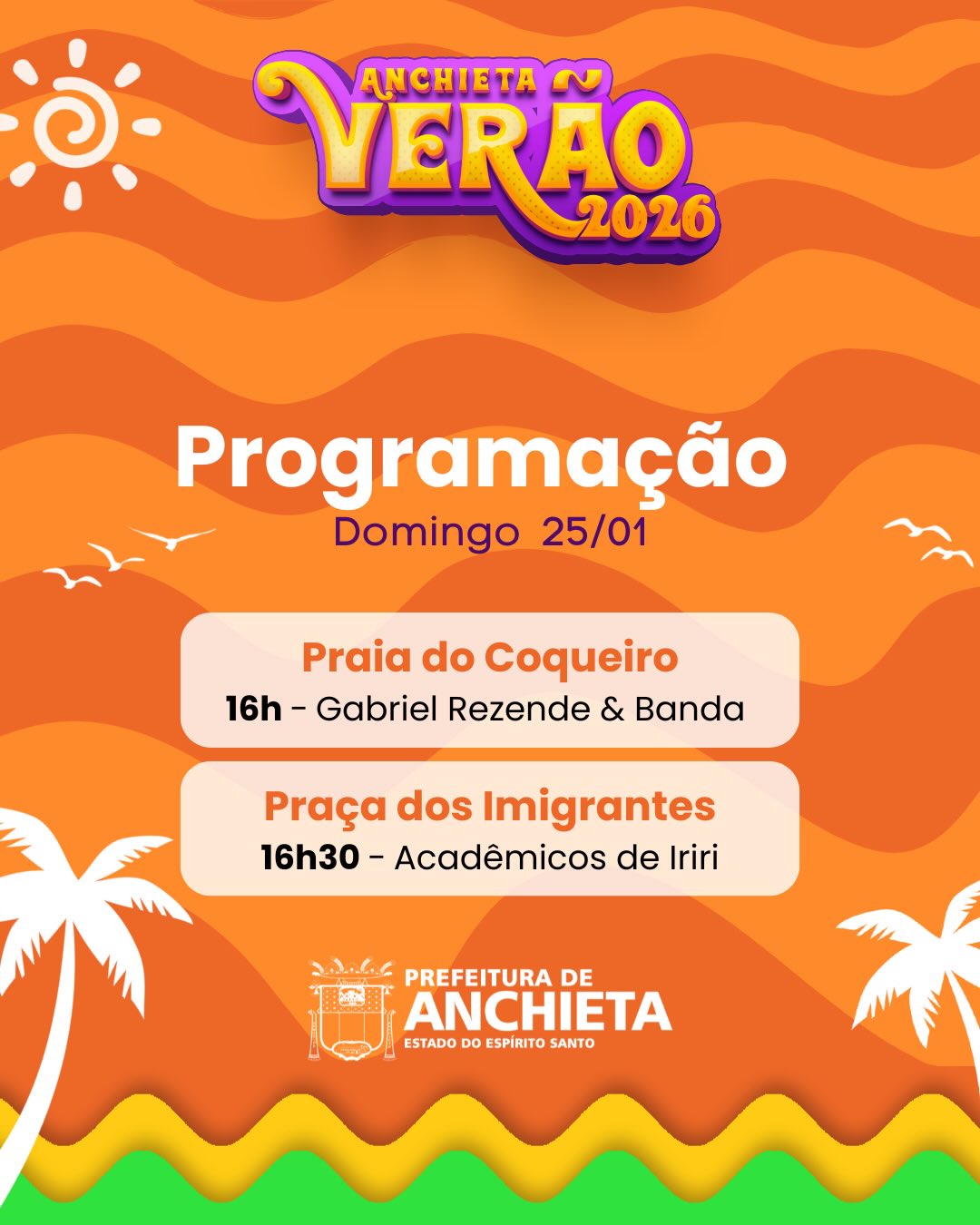 Anchieta verao 2026 semana 3 2