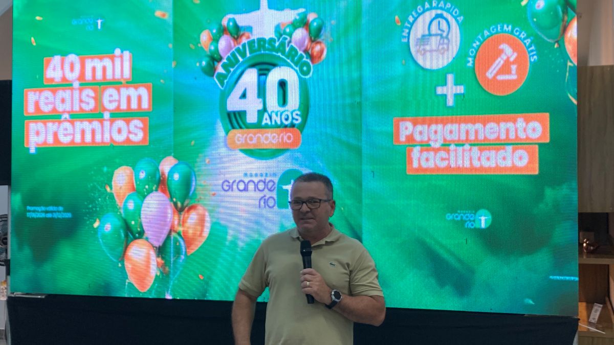 Magazin Grande Rio celebra 40 anos de história, tradição e compromisso com Guarapari 3 Carlinhos Severgnine1