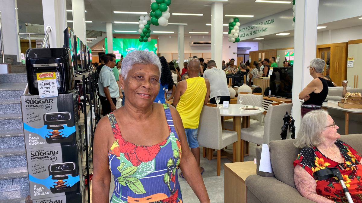 Magazin Grande Rio celebra 40 anos de história, tradição e compromisso com Guarapari 9 Dona Lurdes Rodrigues1