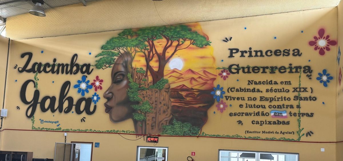 Arte nos muros: escola de Guarapari promove reflexão sobre equidade e identidade capixaba 2 WhatsApp Image 2026 01 23 at 10.44.10