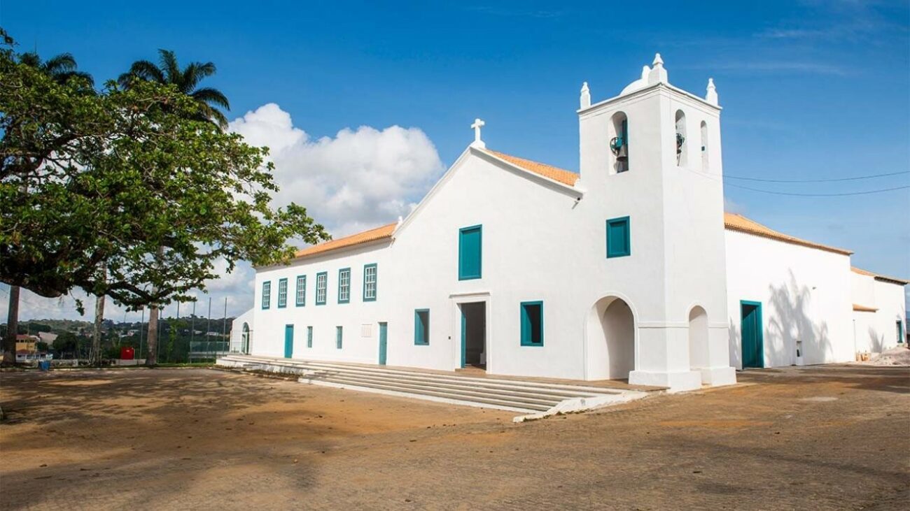 Anchieta, um destino para os fins de semana neste verão 4 igreja anchieta