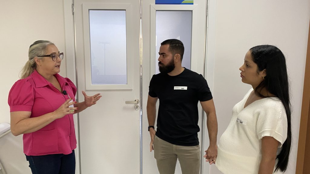 Programa de Visitação de Gestantes é retomado no Hifa Guarapari 2 visita gestante hifa