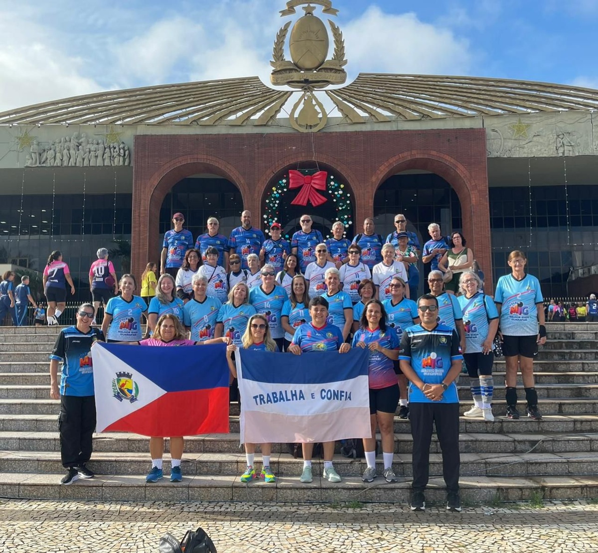 Equipes do vôlei adaptado de Guarapari participam de competição nacional 1 volei adaptado guarapari 1