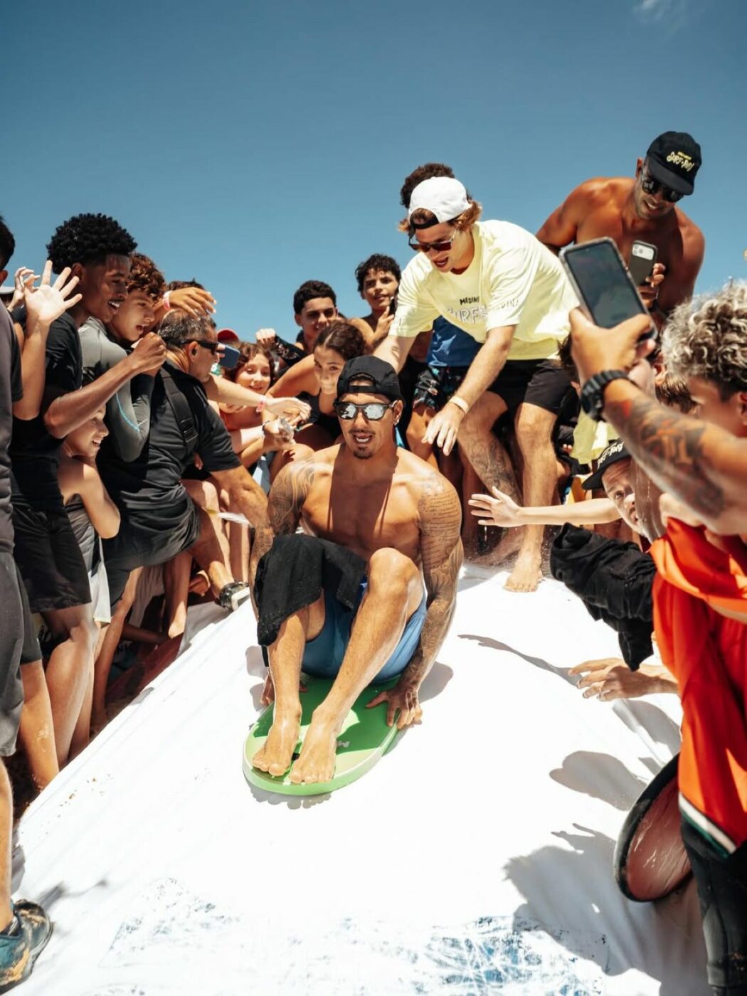 Gabriel Medina em Guarapari: evento do atleta reúne 5 mil pessoas 3 Medina 2