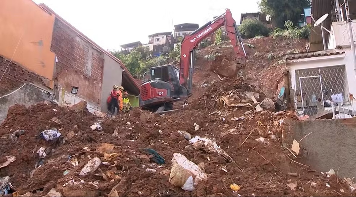 Guarapari solidária: iniciativas arrecadam doações para vítimas das chuvas em Minas Gerais 1 soterramento parque burnier MG 2026