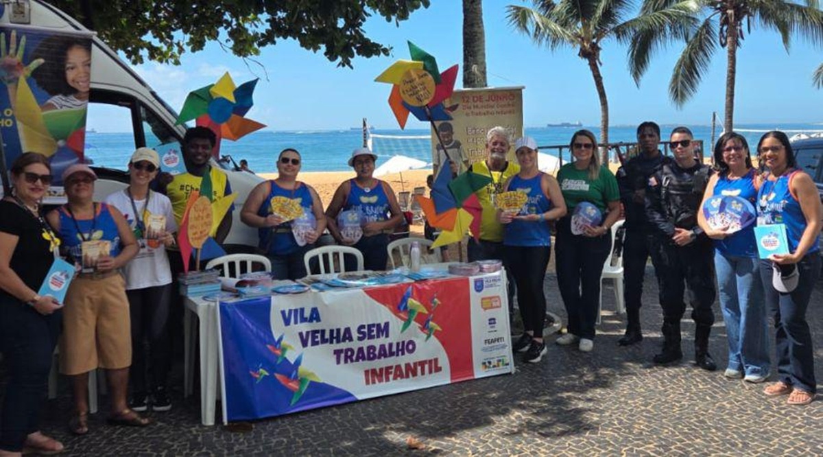 Vila Velha realiza ação contra o trabalho infantil na orla do município 1 trabalho infantil PMVV