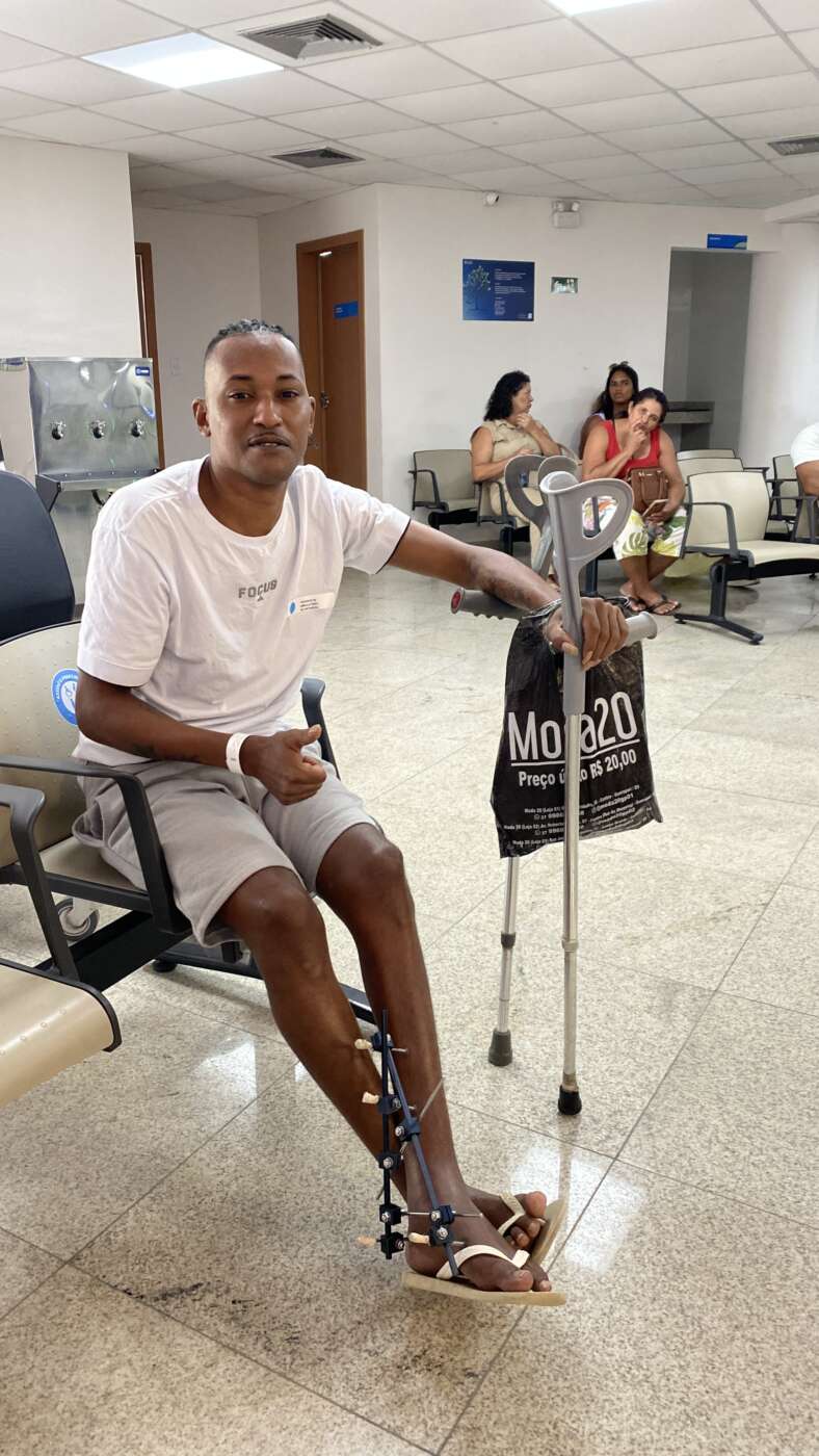 Setor de ortopedia do Hifa Guarapari contabiliza cerca de 100 cirurgias por mês 2 Alessandro Soares ortopedia.jpg