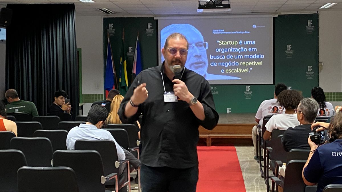 Tecnologias Sustentáveis: Startup Day reúne jovens empreendedores no Ifes Guarapari 2 Luciano Passaretti 1