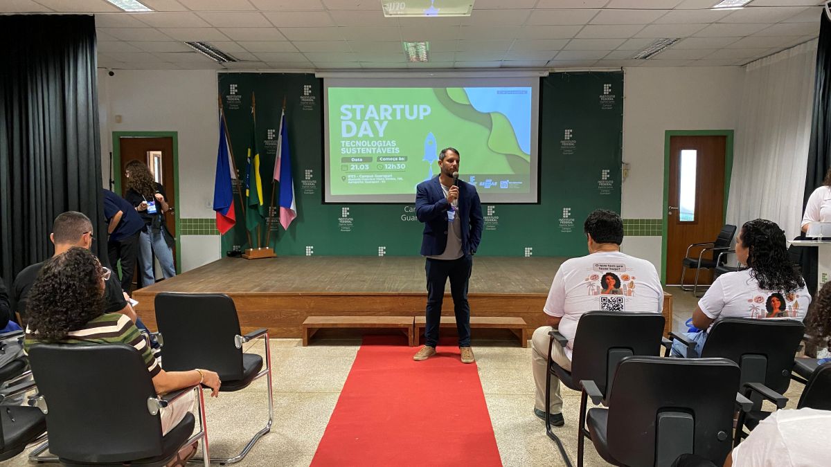 Tecnologias Sustentáveis: Startup Day reúne jovens empreendedores no Ifes Guarapari 3 Luciano Passaretti 2