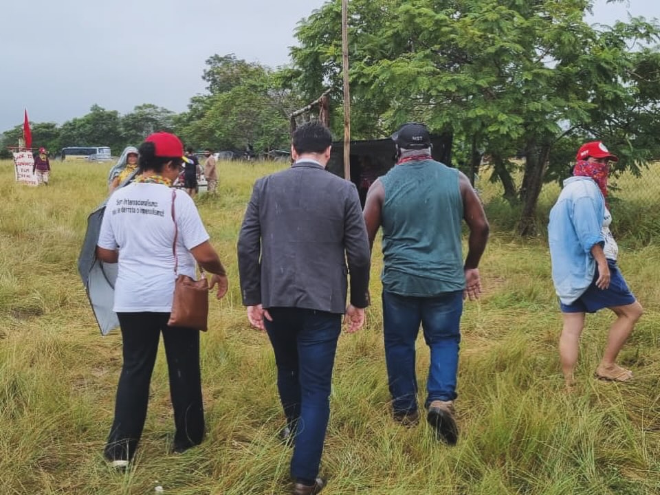 3º dia: MST mantém ocupação em área da Samarco em Anchieta 6 MTS 1