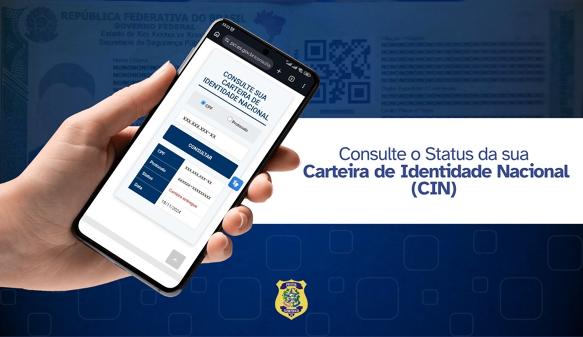 ES: cidadão pode acompanhar andamento da nova identidade via Internet e SMS 2 PC ES CNI