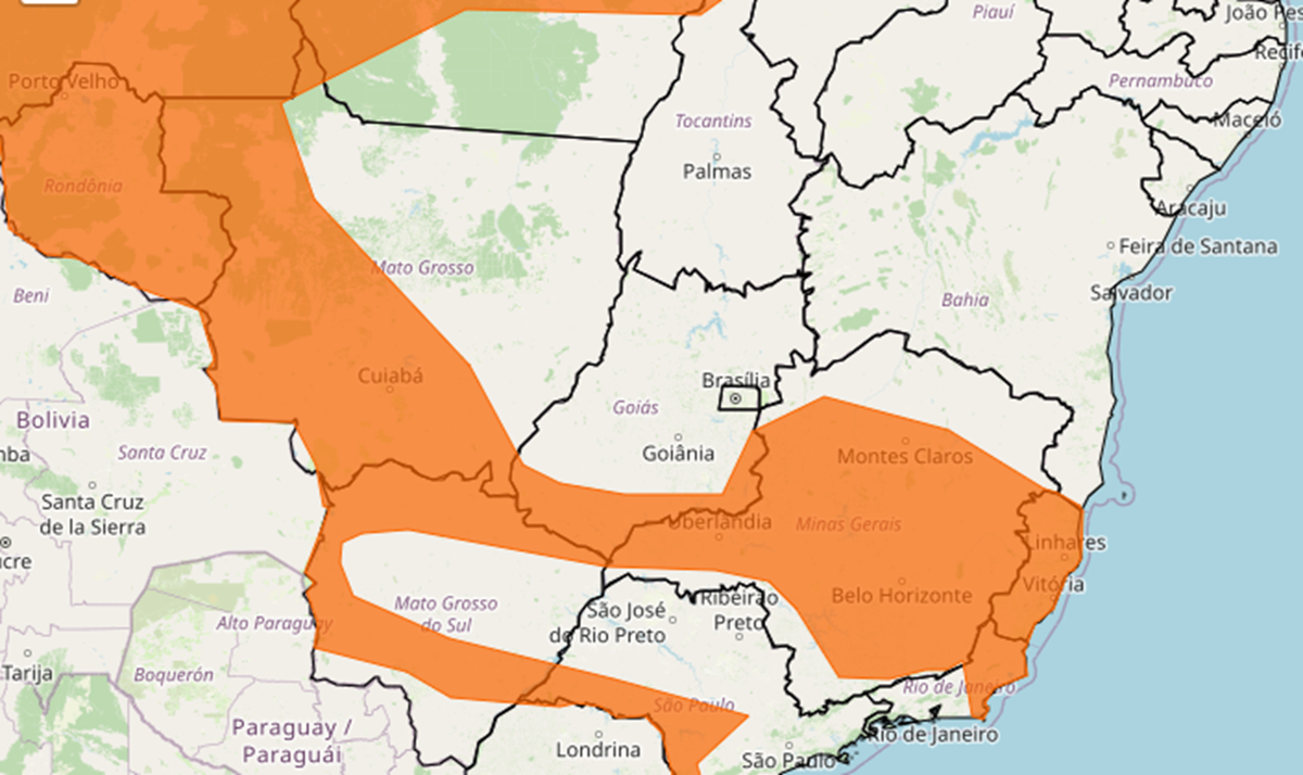 Guarapari entra em alerta de chuvas intensas que vale até amanhã (12) 1 Screenshot