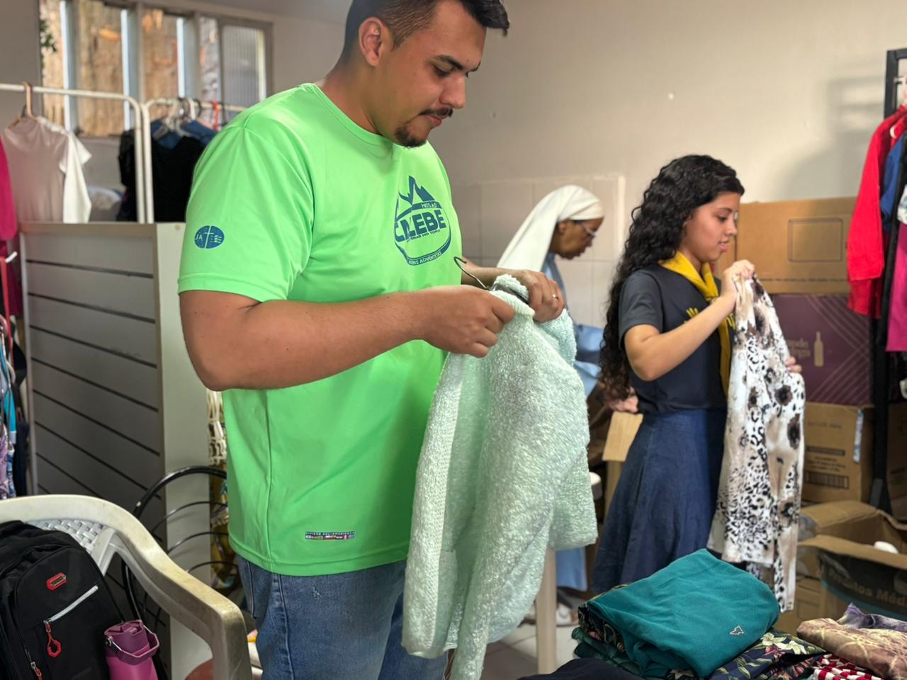 Recanto dos Idosos recebe ação social de grupos da Igreja Adventista em Guarapari 2 Ubuntu visita RISA 8