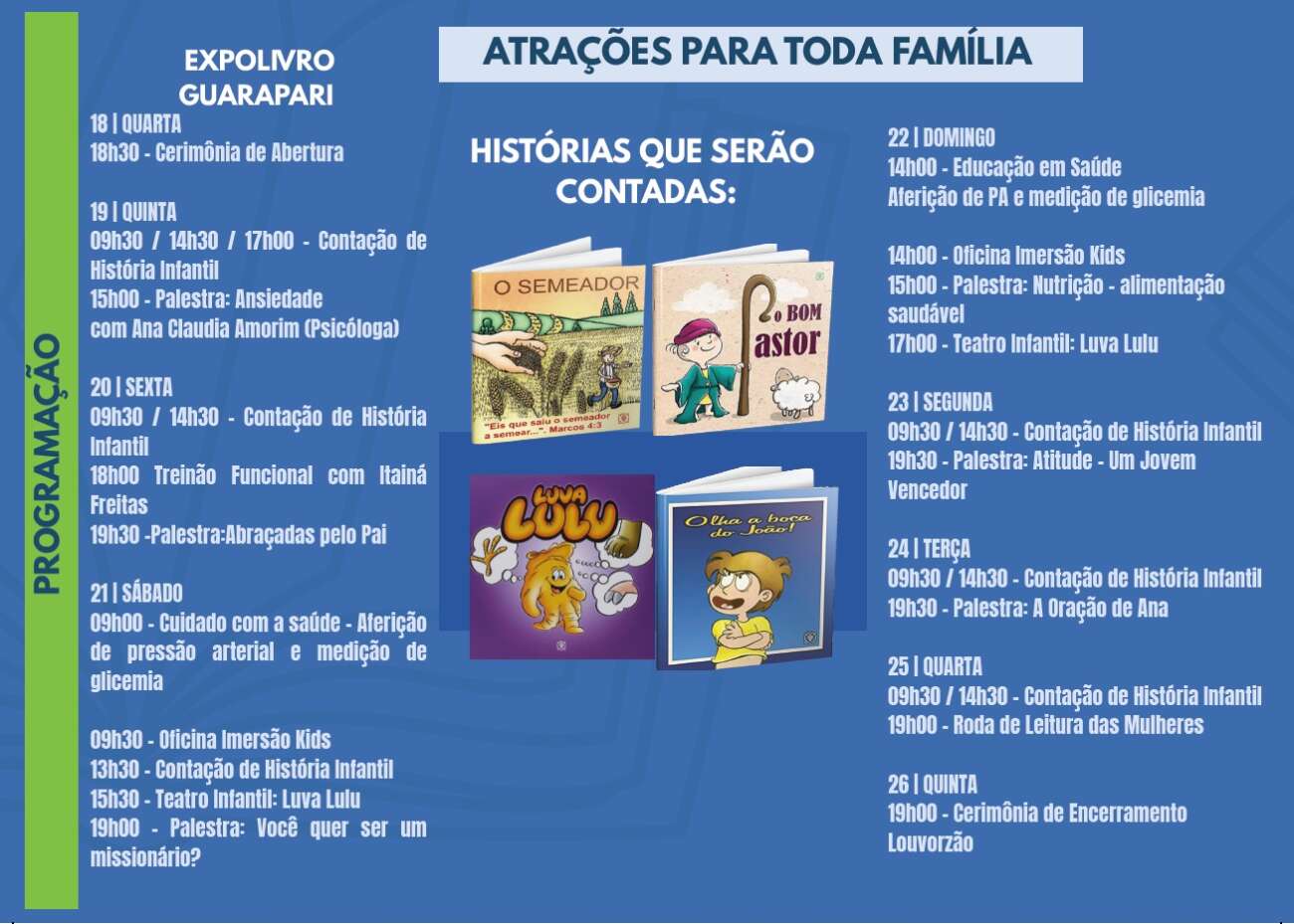 EXPOLIVRO movimenta Guarapari com programação gratuita até o dia 26 de março 2 WhatsApp Image 2026 03 18 at 17.13.31