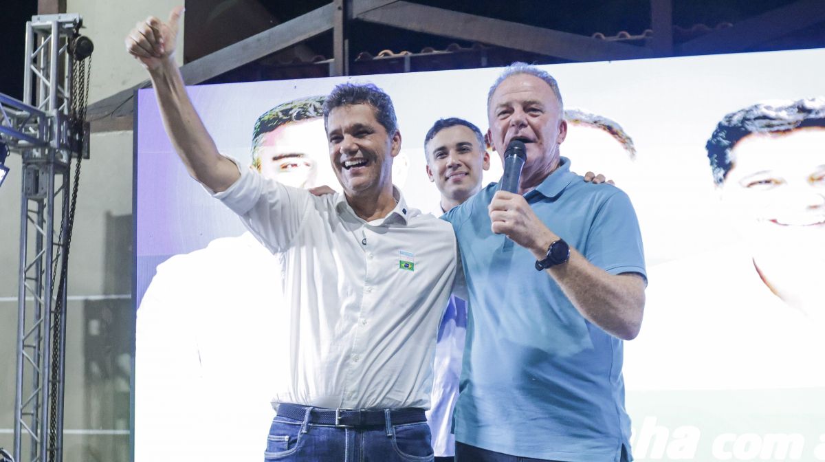 Corrida eleitoral: pesquisa aponta Ferraço na liderança ao governo do ES e Casagrande forte para o Senado 1 Ricardo Ferraco Renato Casagrande pesquisa quaest