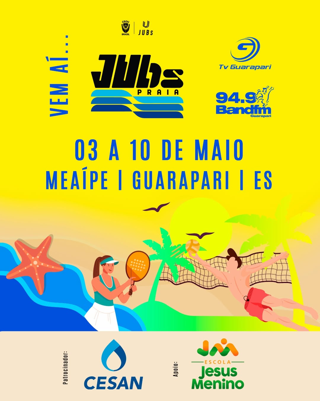 Maio em Guarapari será o mês dos Jogos Universitários Brasileiros 2 SaveClip.App 662298637 18521325145074749 4039682715697301800 n
