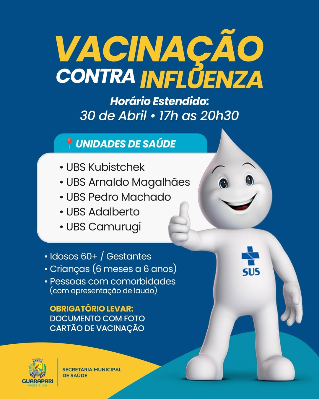 Quinta-feira (30) será de vacinação contra influenza em Guarapari 2 SaveClip.App 681883013 18392336422153895 1097566026819193724 n