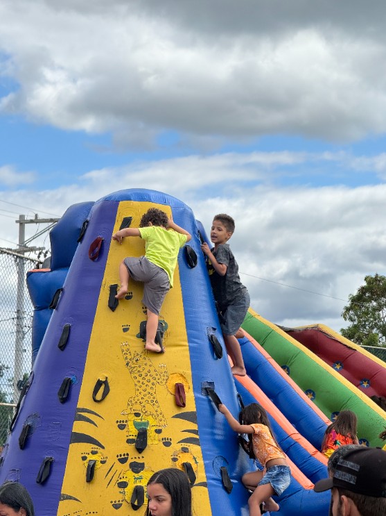 Praça de Nova Anchieta recebe evento recreativo com temática da Páscoa 1 evento esportivo anchieta