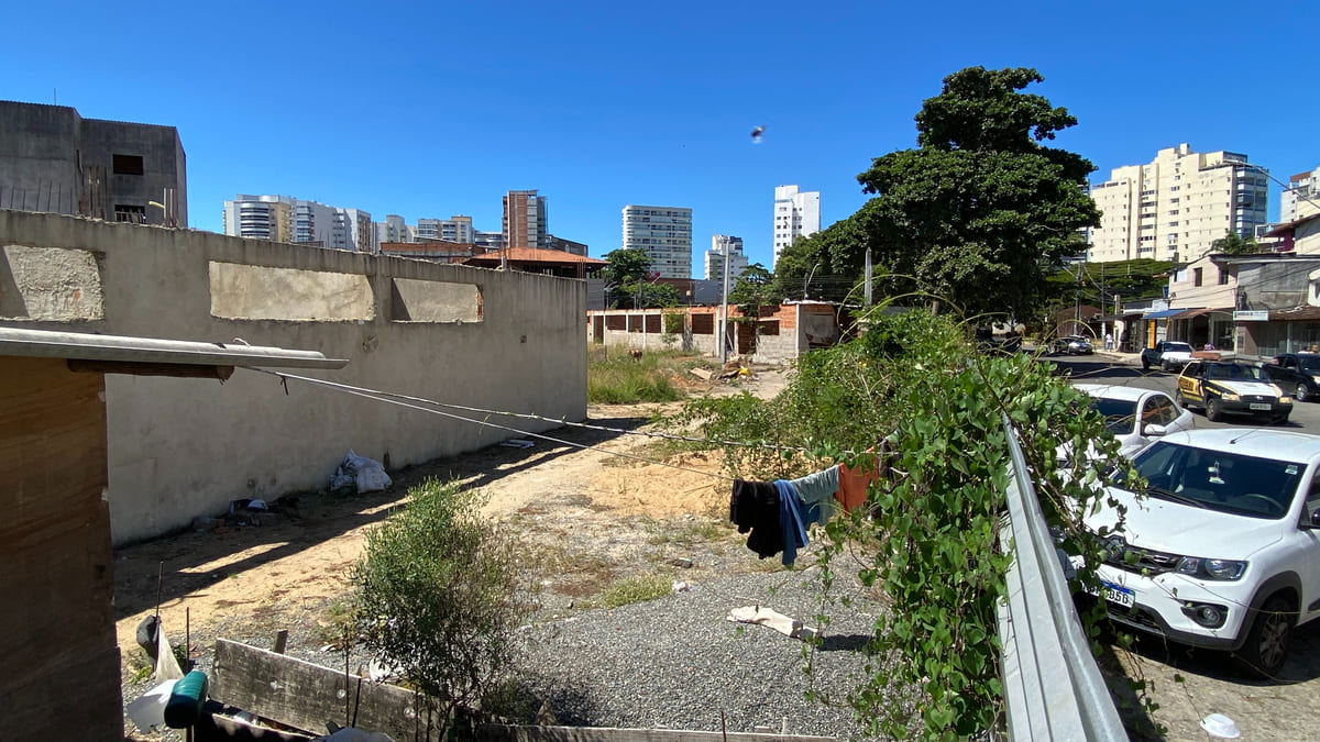 Ocupação em obra paralisada na antiga rodoviária de Guarapari preocupa moradores 1 obras rodoviaria guarapari 3