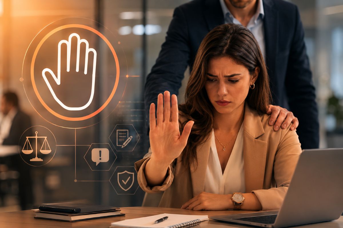 Coluna Entenda Direito: Assédio sexual no trabalho: o que você precisa saber e como a empresa deve agir 1 Foto artigo assedio