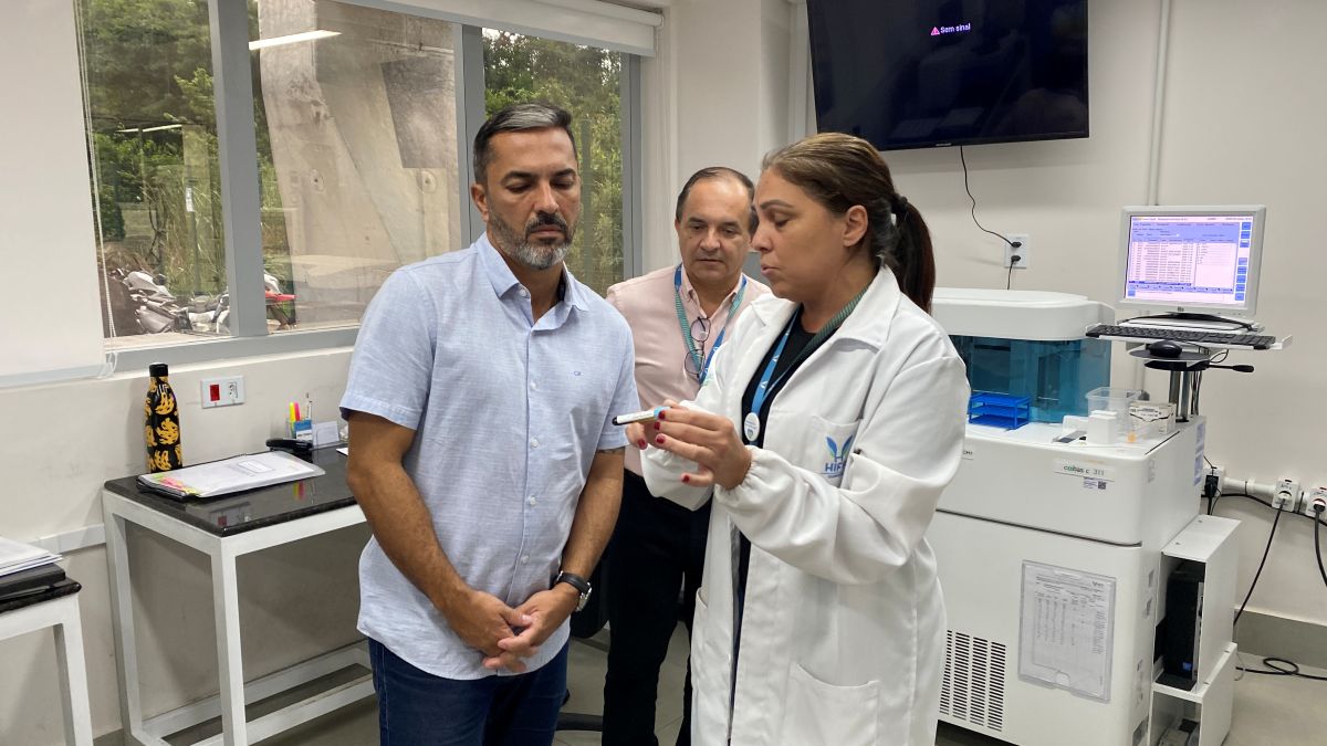 Tyago Hoffmann destaca avanços da saúde durante visita institucional ao Hifa Guarapari