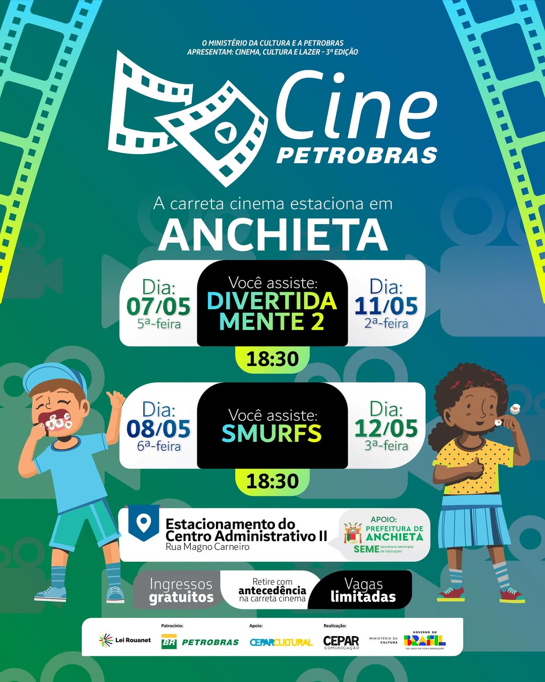 Carreta do Cine Petrobras leva cinema gratuito para Anchieta 2 SaveClip.App 683633654 17881100973558162 5563179387264496161 n