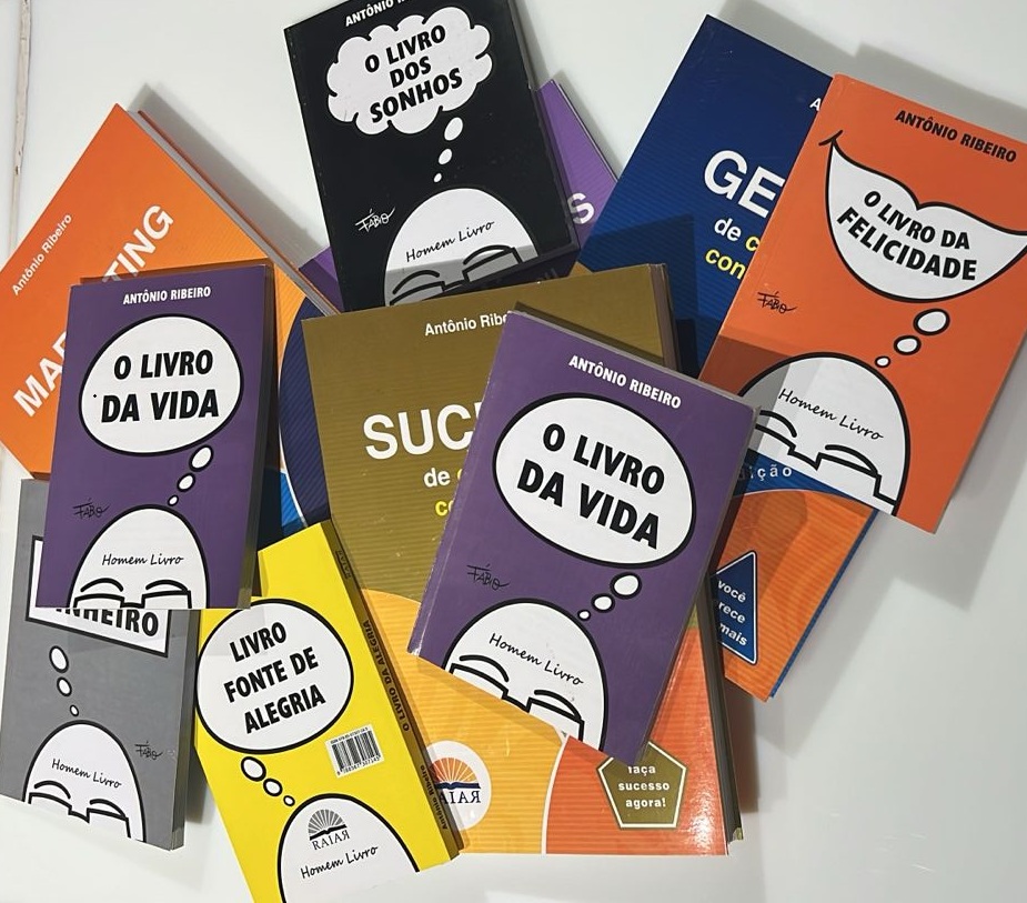 Paixão pela vida: a marca de Antônio Ribeiro 3 Antonio Ribeiro livros