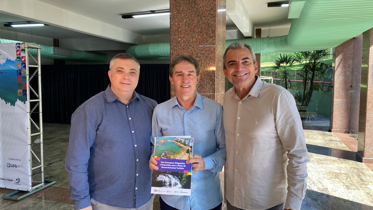 Guarapari recebe diagnóstico sobre o turismo e inicia plano para fortalecer setor durante todo o ano 12 Ivair Segheto Luciano Machado e Gustavo Guimaraes