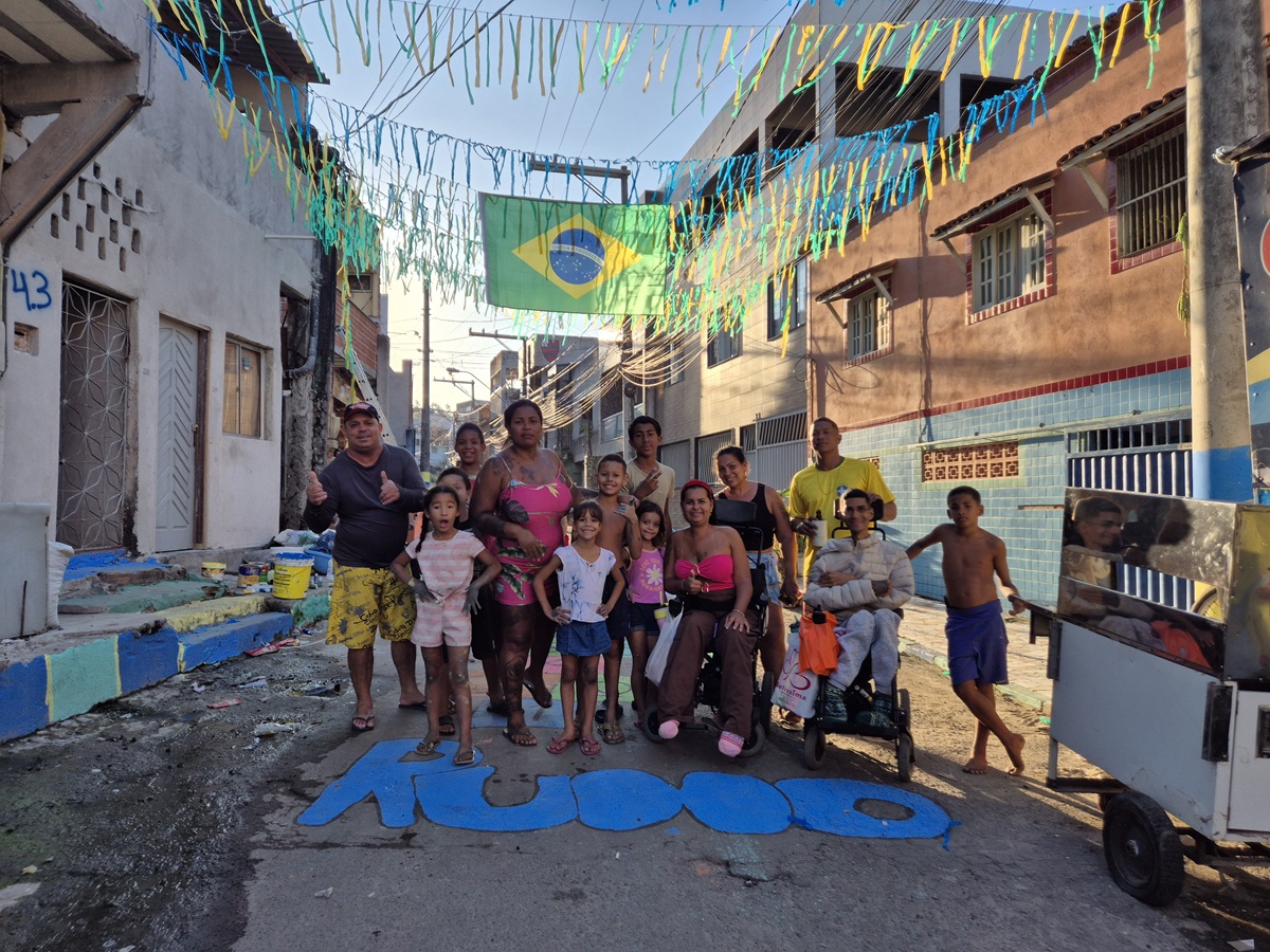 Torcida pelo hexa: concurso de ruas decoradas movimenta comunidade em Guarapari 4 Rabo da Gata