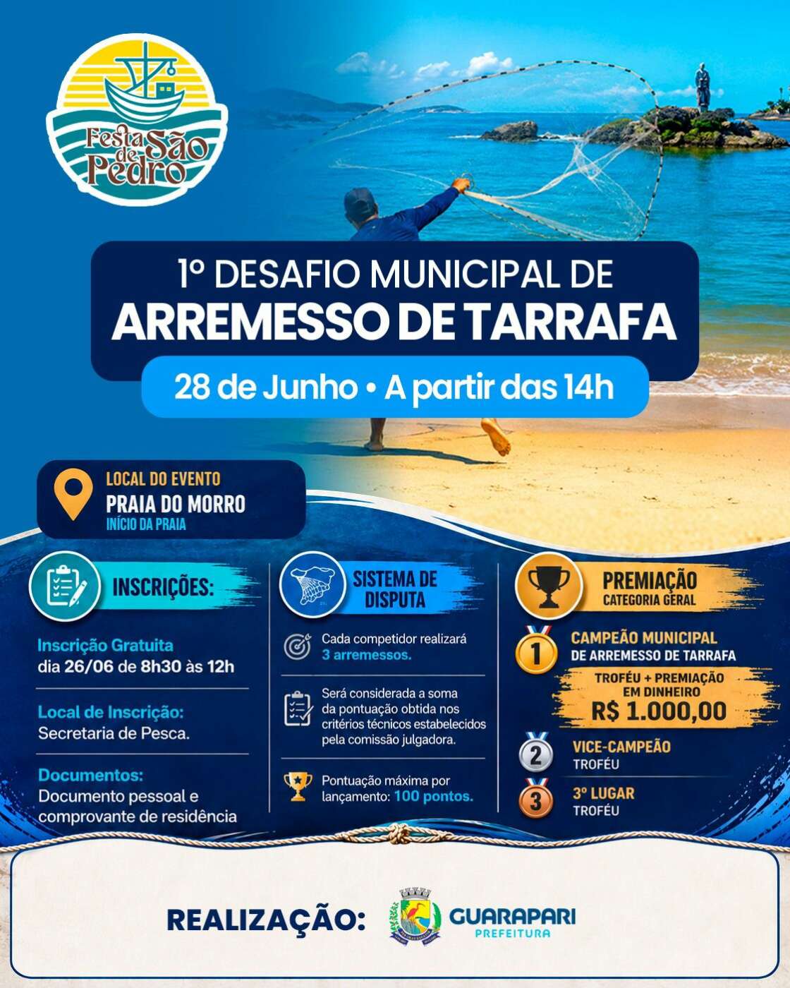 Festa de São Pedro segue com programação religiosa, cultural e novidades 2 WhatsApp Image 2026 06 24 at 18.48.25