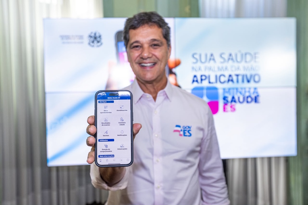 Saúde na palma da mão: ES disponibiliza app gratuito 1 app minha saude gov es 1