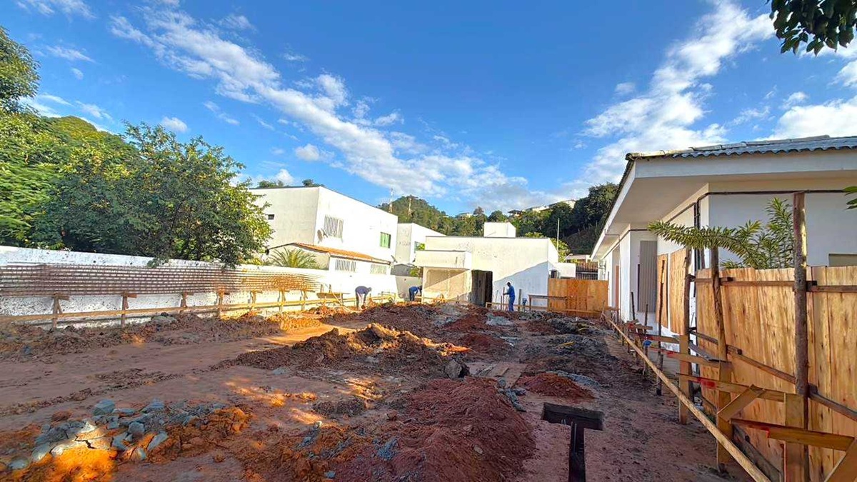 Obras na Estratégia de Saúde do Cajá, em Alfredo Chaves, devem melhorar e ampliar atendimento 1 obra estrategia de saude do caja alfredo chaves