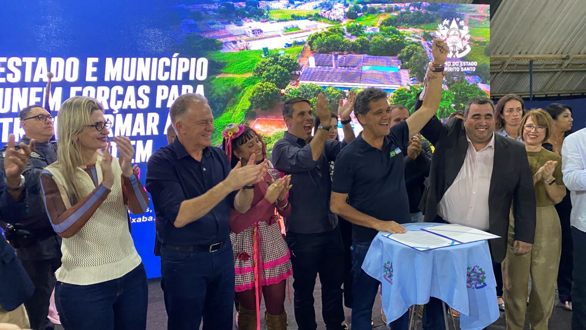 Guarapari: Ferraço oficializa investimento de quase R$ 24 milhões para revitalização do Caic 1 reforma caic 10