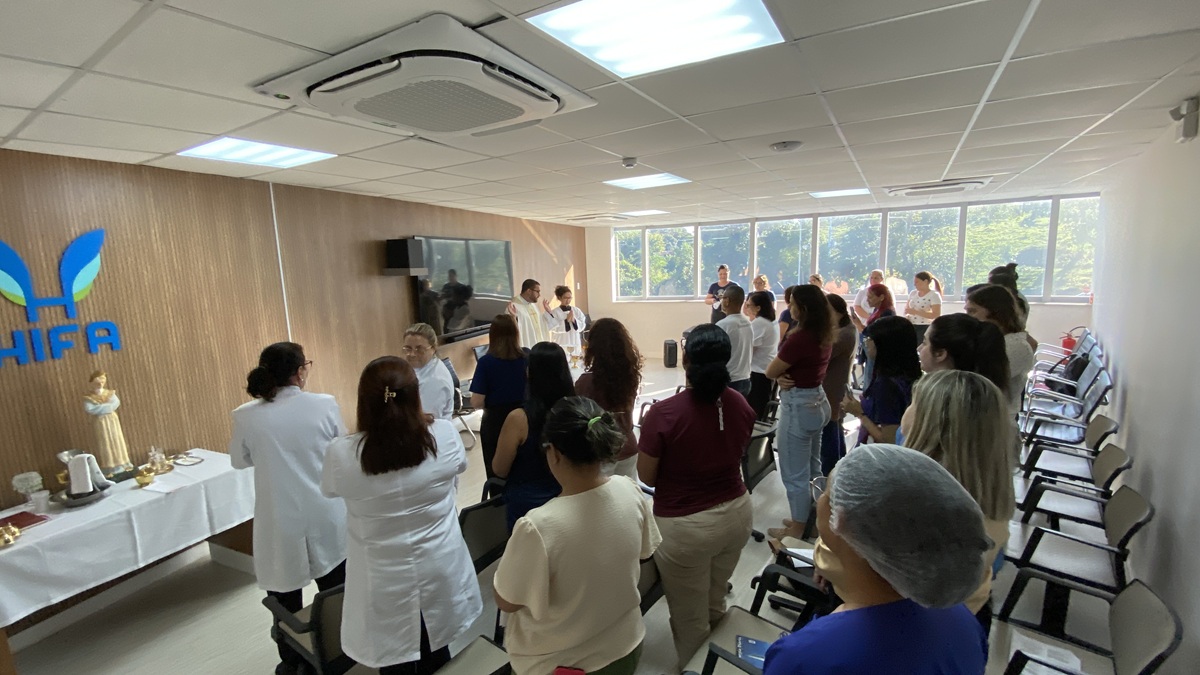 Missas mensais integram ações de humanização hospitalar no Hifa Guarapari 3 IMG 7267